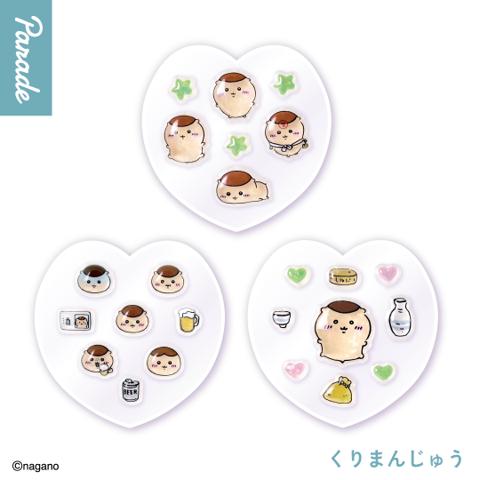 PUKU CHURU seal① くりまんじゅうの3シート