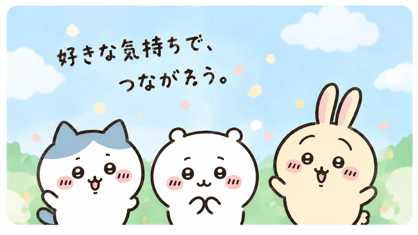 好きな気持ちで、つながろう。